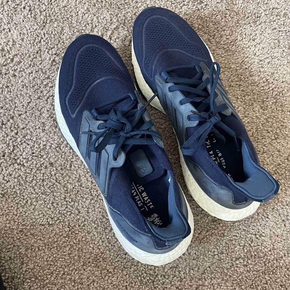 Adidas Navy Ultraboost Shoes